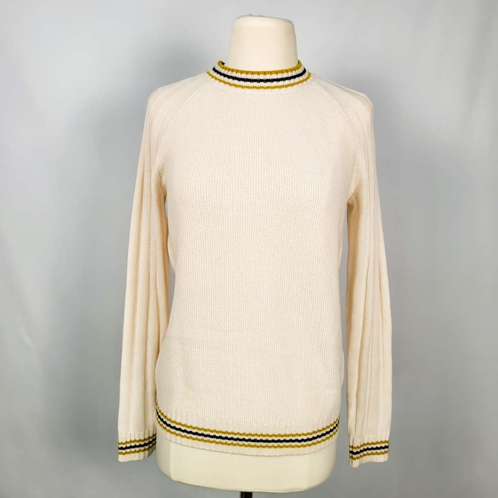 Jason Wu Cashmere Collegiate Striped Knit Sweater